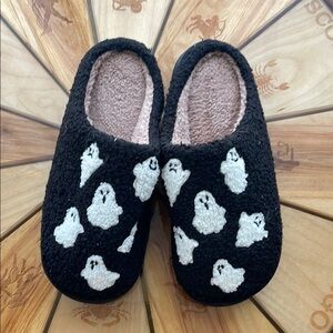 Slippers with Ghost Design